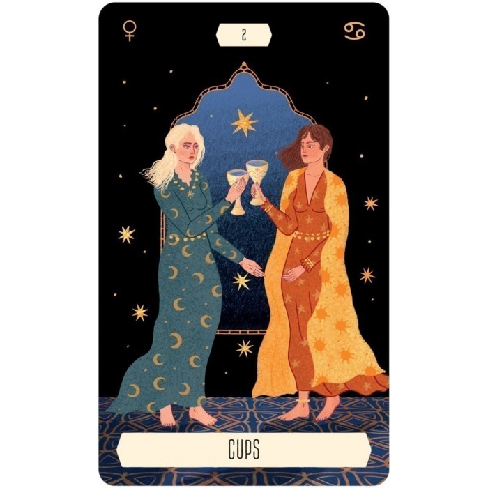 Zodiac Tarot Deck Book Set Κάρτες Ταρώ